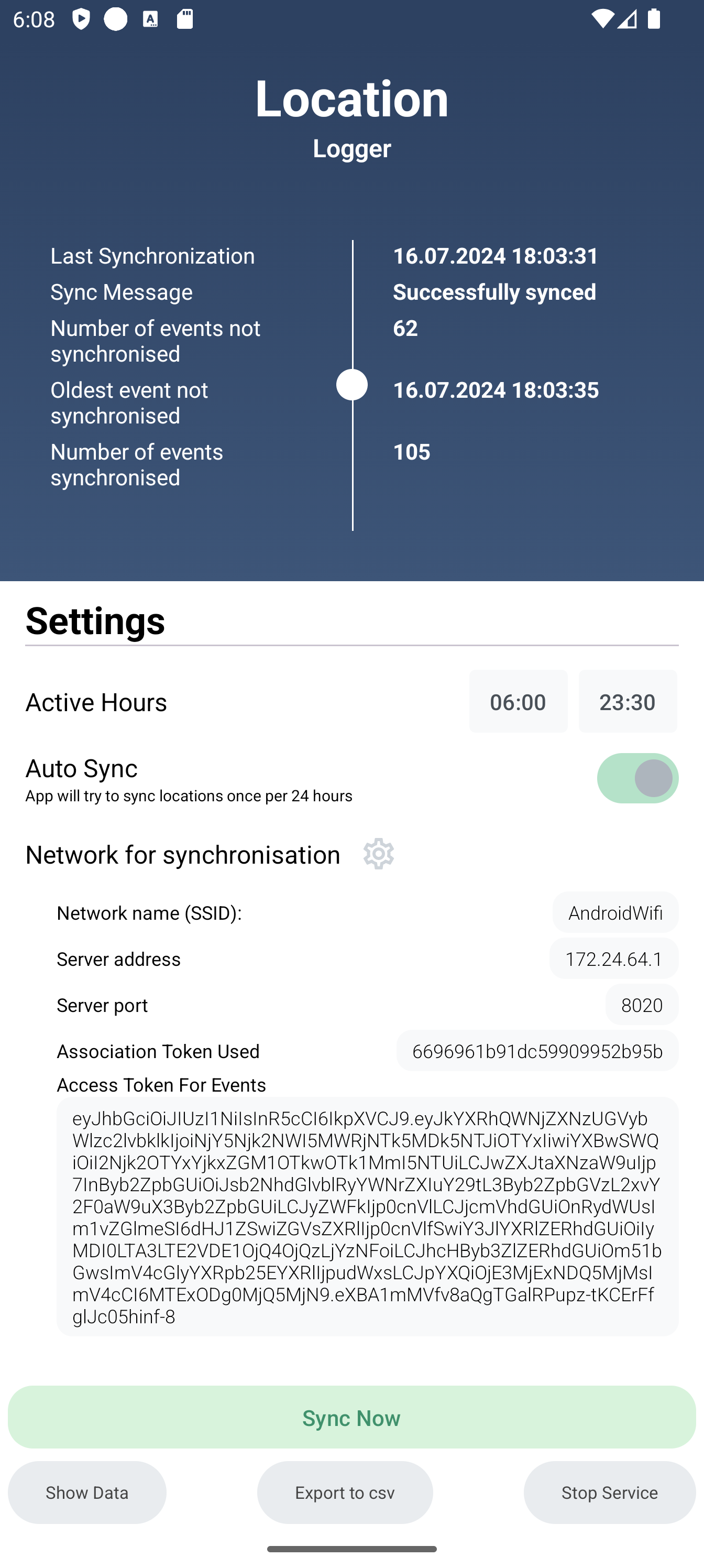 Location Tracker App Image 2