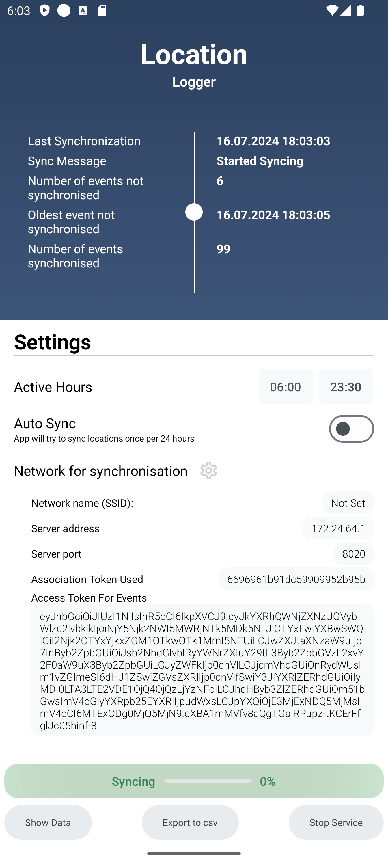 Location Tracker App Image 1