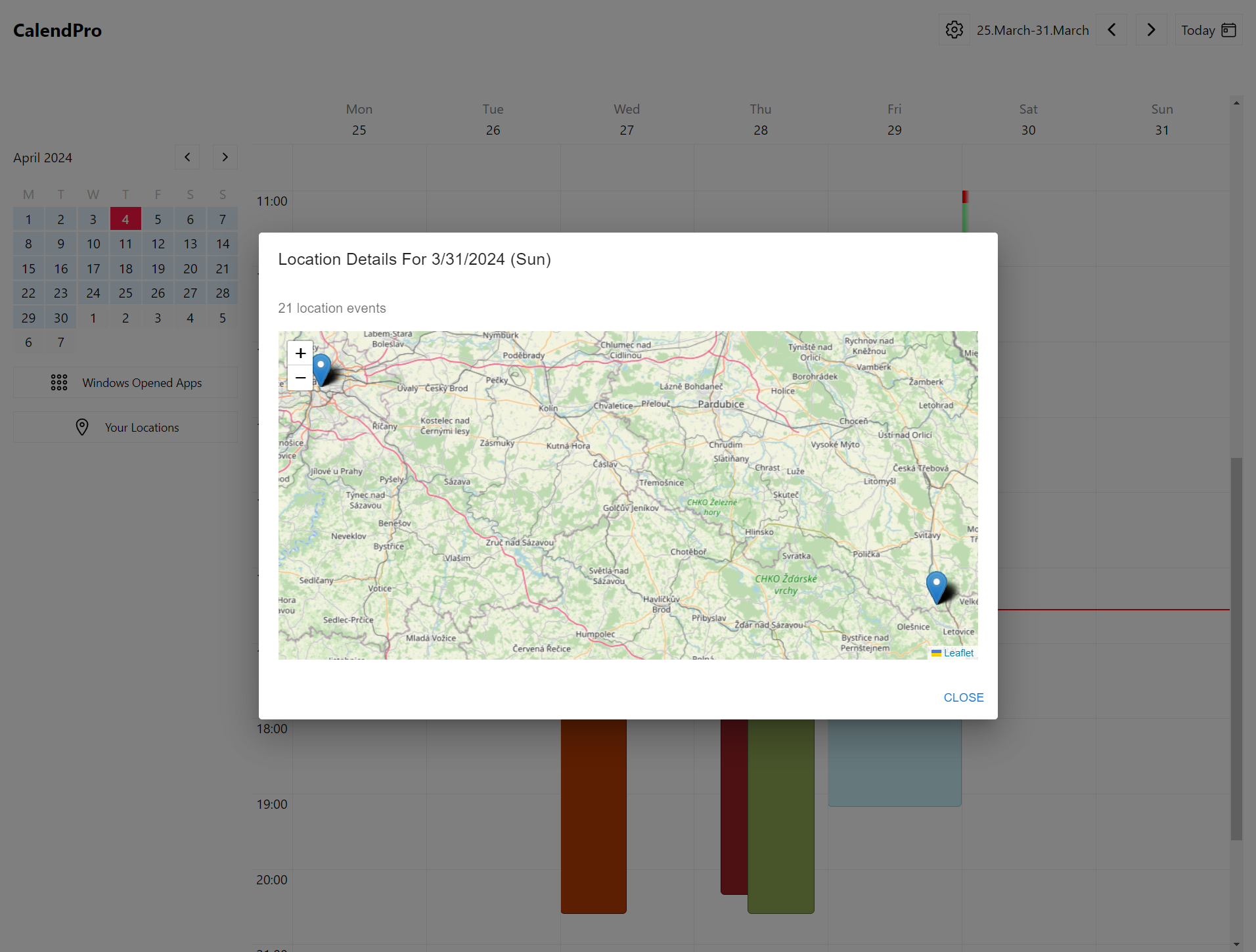 Location Modal