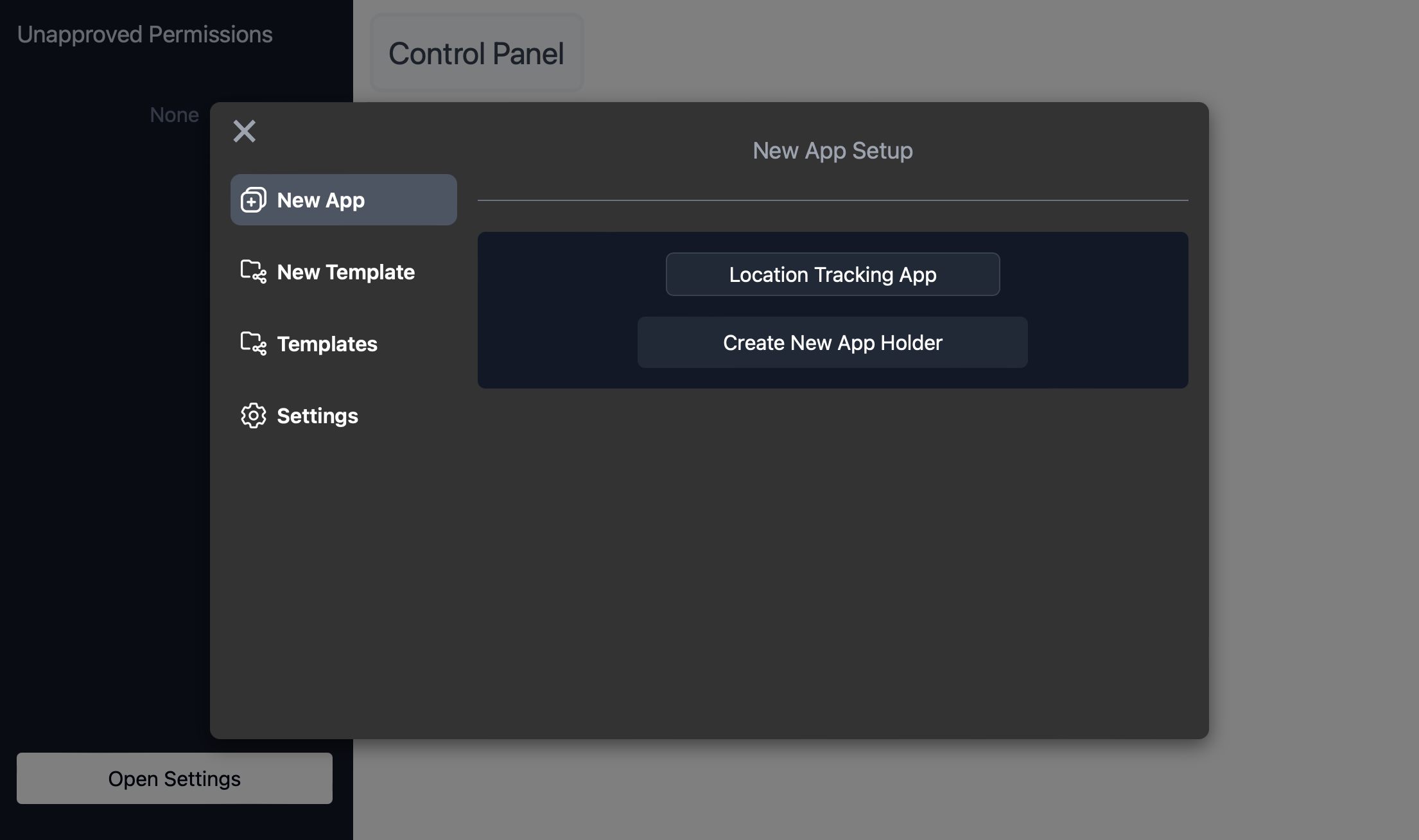 SettingsNewApp